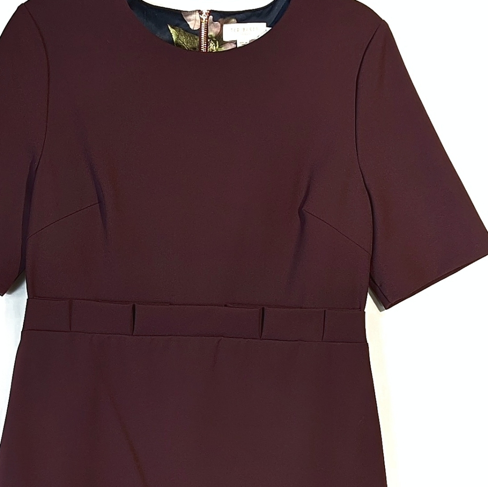 Ted Baker Maggidd Pleated Waist Sheath Dress_3